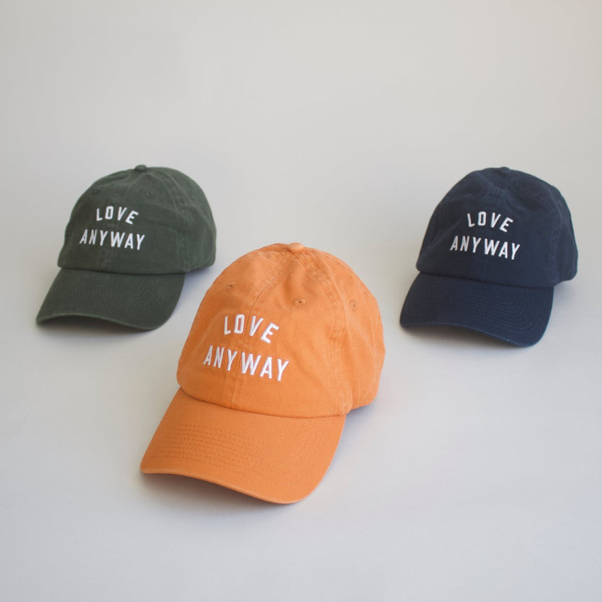 "Love Anyway" Hat - Orange