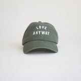 "Love Anyway" Hat - Emerald