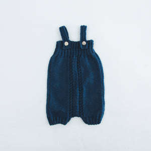 Hand-Stitched Baby Overalls