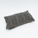 Handmade Grey Pillow