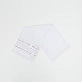 Hand-Stitched Horizontal Lines Tea Towel