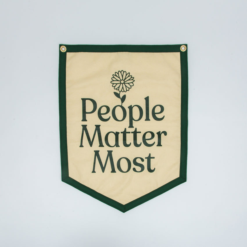 "People Matter Post" Wall Banner