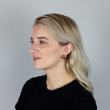 Amber Mini Hoop Earrings