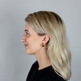 Amber Mini Hoop Earrings