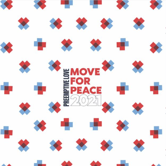 "Move for Peace" Polyester Bandana