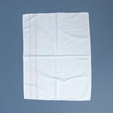 Hand-Stitched Vertical Lines Tea Towel