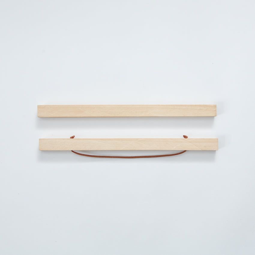 Refugee-Made Magnetic Wooden Art Print Hanger - Bass