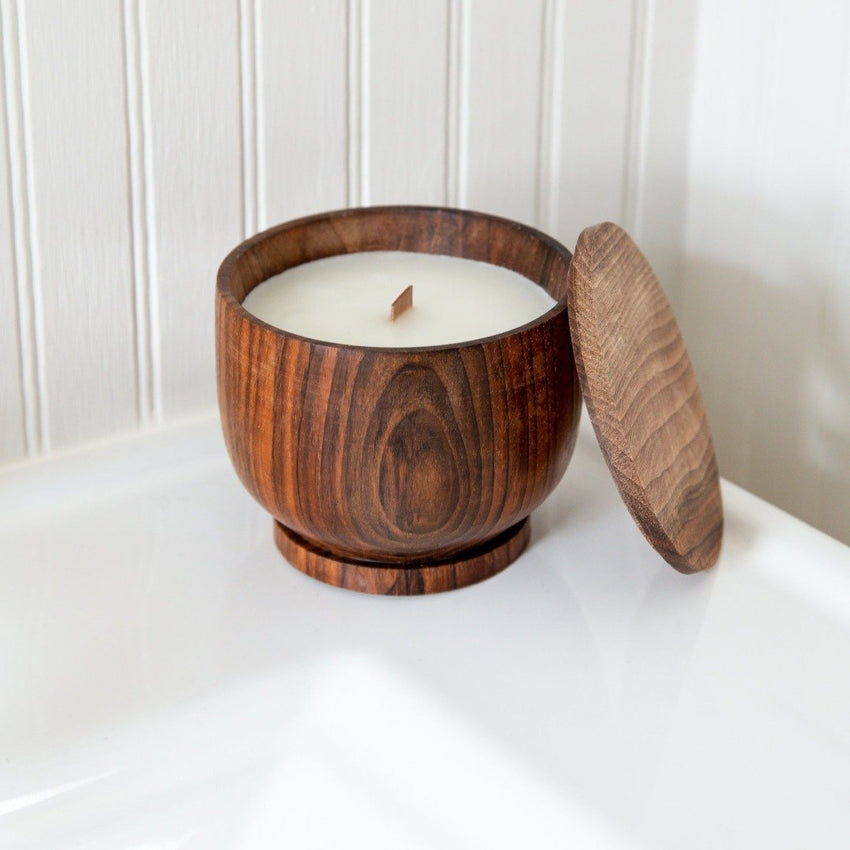 Sunset Wooden Candle & Soap Combo