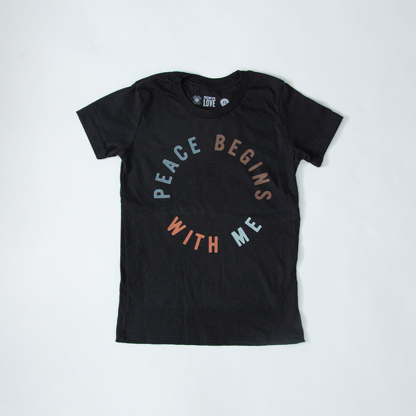 "Peace Begins With Me" Youth Shirt