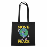 "Move For Peace" Paz Globe Tote