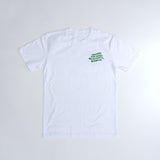"Imagine the More Beautiful World" Unisex Heavyweight T-Shirt, White & Green